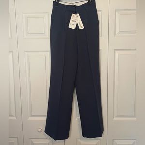 ZARA Trousers NWT - navy blue